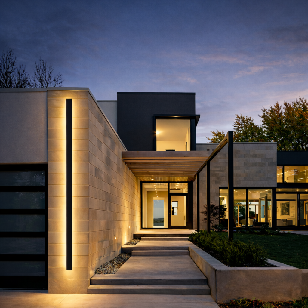 Aurex® — Modern IP65 LED Outdoor Wall Light