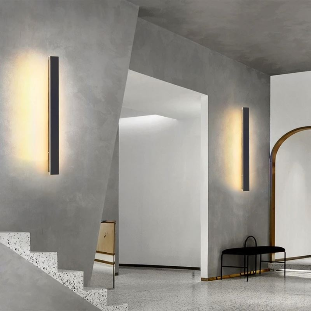 IP65 indoor wall lamp installed near front door